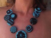 recyclart Plastic Bottle Cap Necklace